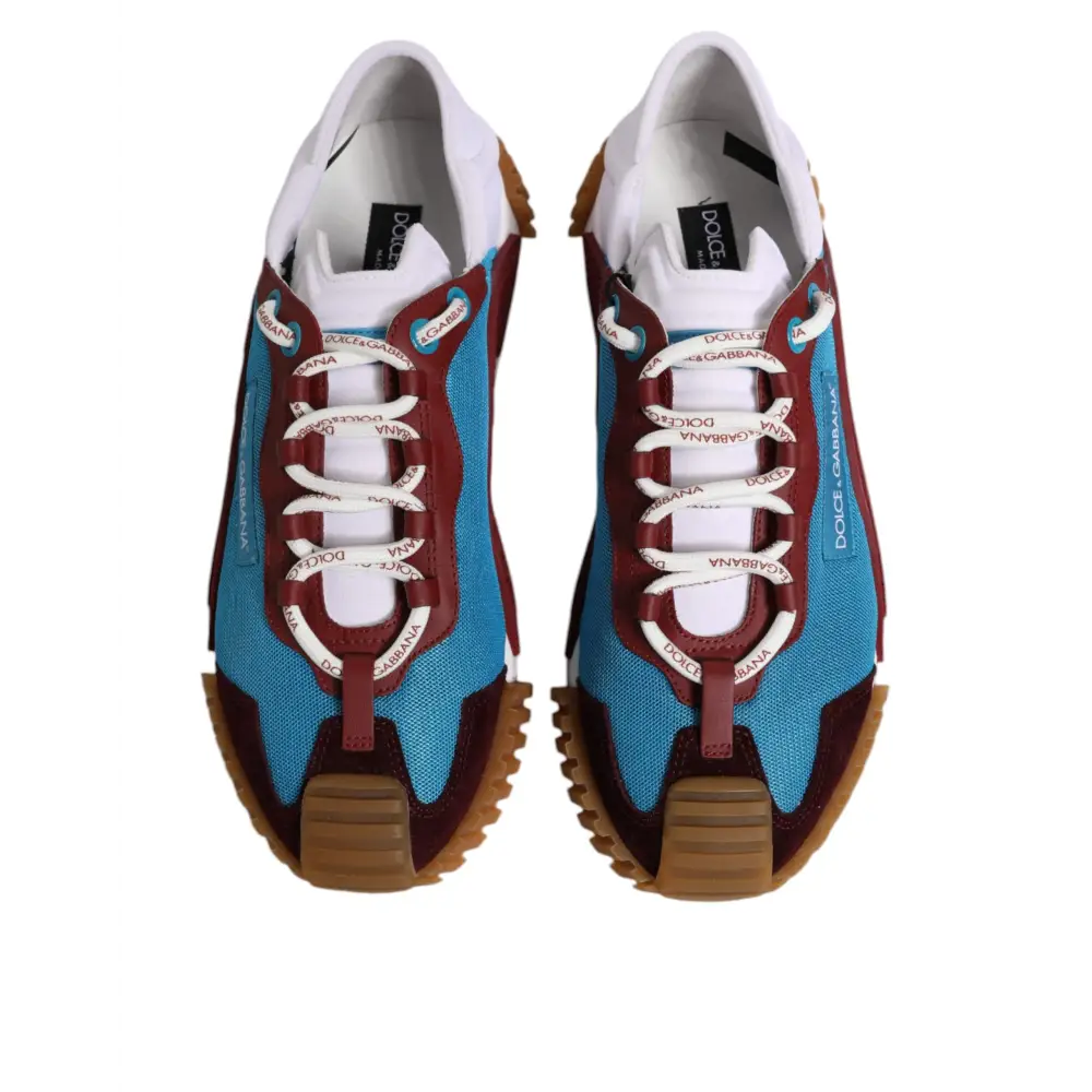 Dolce & Gabbana Multicolor Nylon NS1 Low Top Turnschuhe Schuhe - EU44/US11
