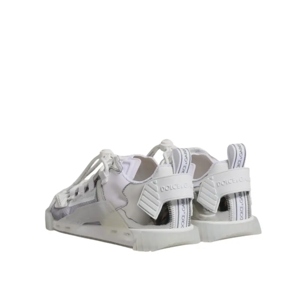 Dolce & Gabbana Multicolor Nylon NS1 Low Top Turnschuhe Schuhe