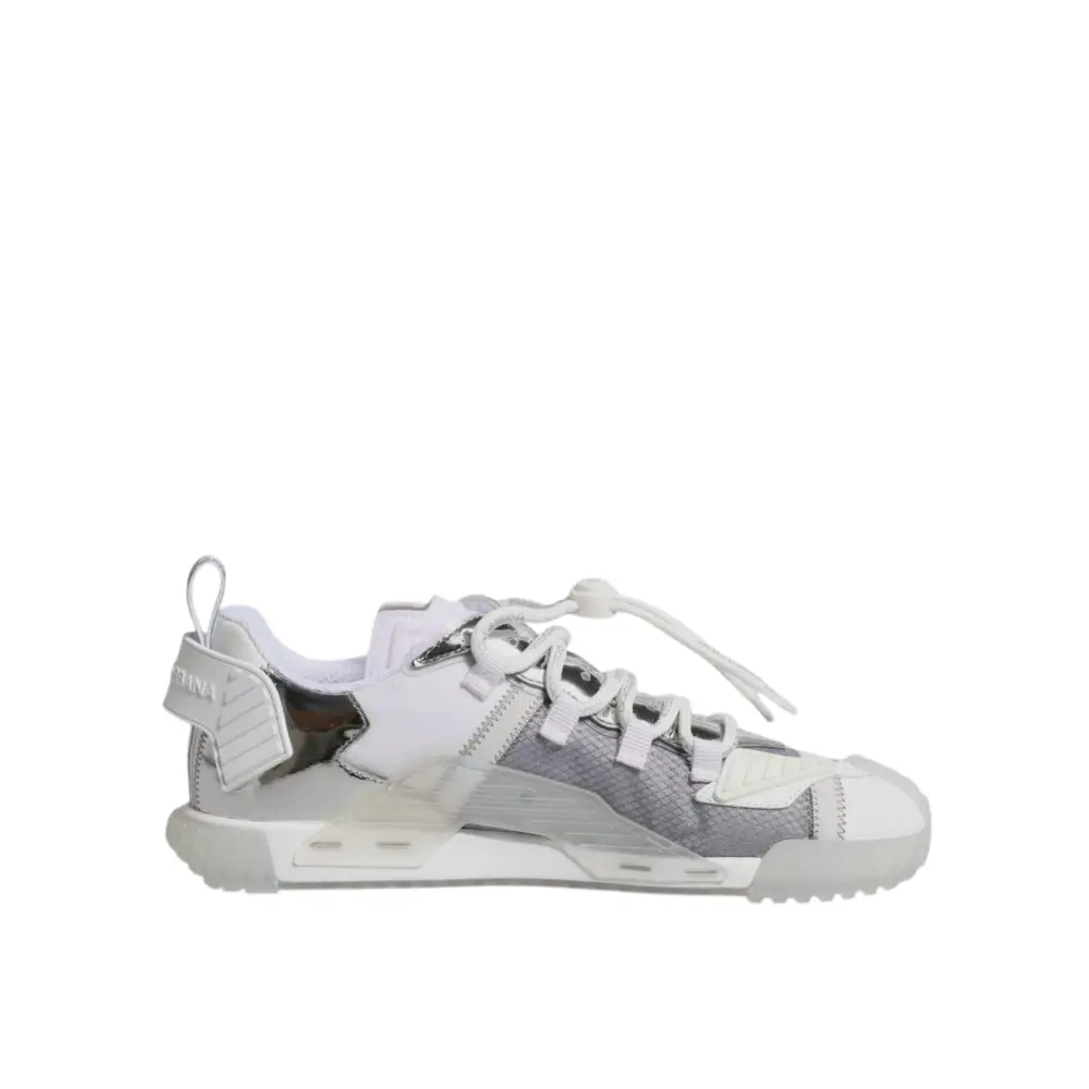 Dolce & Gabbana Multicolor Nylon NS1 Low Top Turnschuhe Schuhe