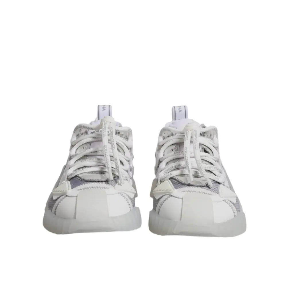 Dolce & Gabbana Multicolor Nylon NS1 Low Top Turnschuhe Schuhe