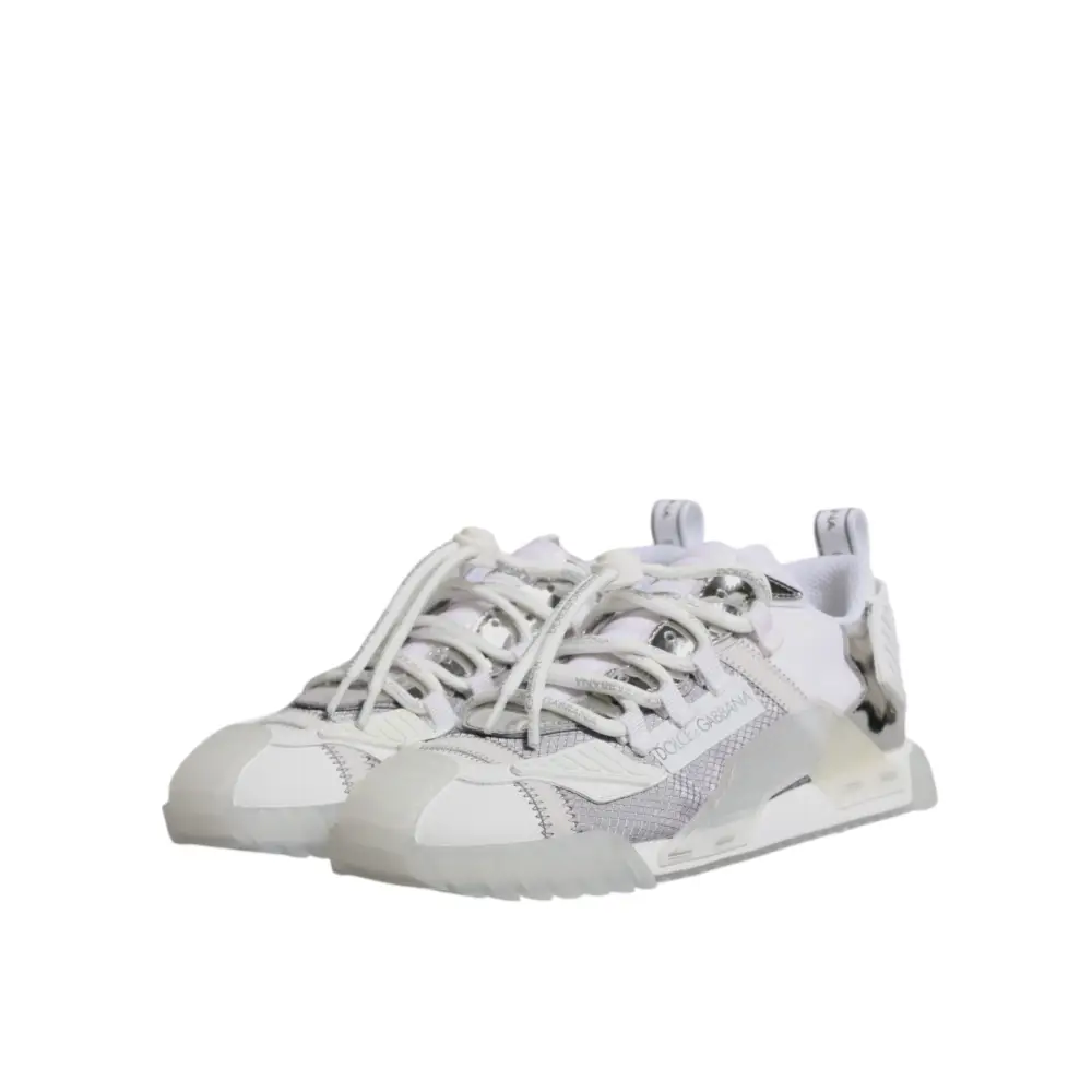 Dolce & Gabbana Multicolor Nylon NS1 Low Top Turnschuhe Schuhe