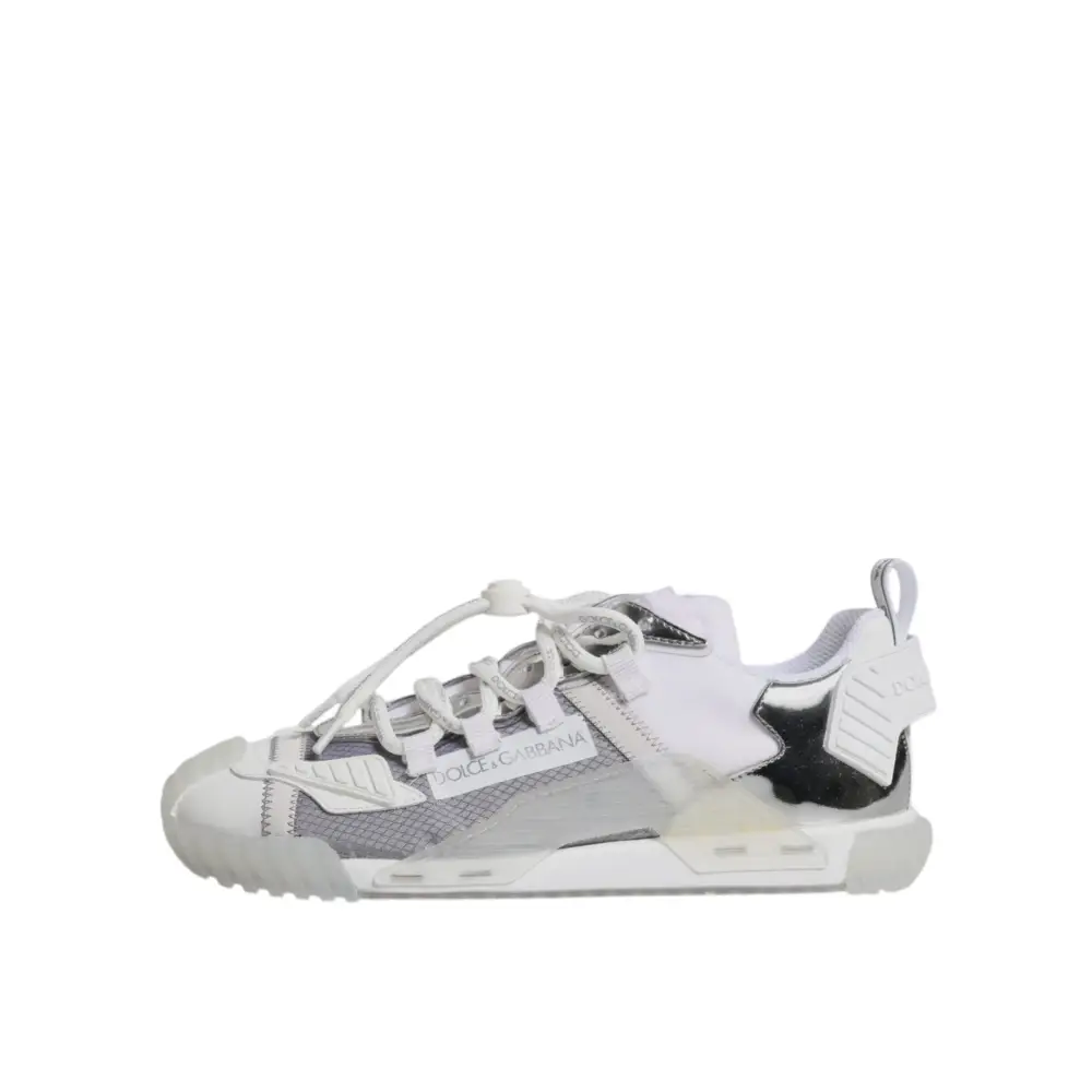 Dolce & Gabbana Multicolor Nylon NS1 Low Top Turnschuhe Schuhe