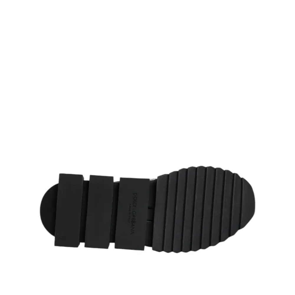 Dolce & Gabbana Multicolor Sorrento Socken Männer Turnschuhe Schuhe - EU40/US7