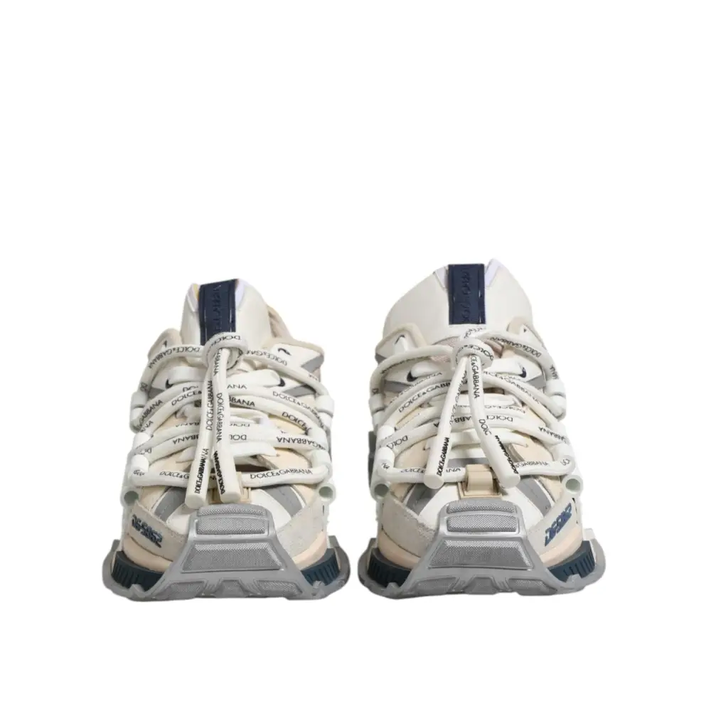 Dolce & Gabbana Multicolor Space Low Top Männer Turnschuhe Schuhe - EU44/US11