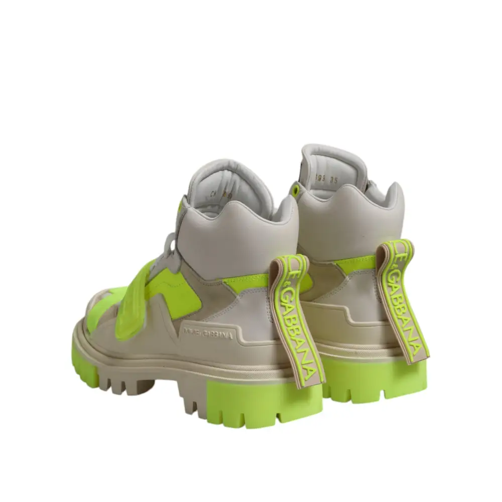 Dolce & Gabbana Multicolor Trekking Stiefel Turnschuhe Schuhe - EU35/US4.5