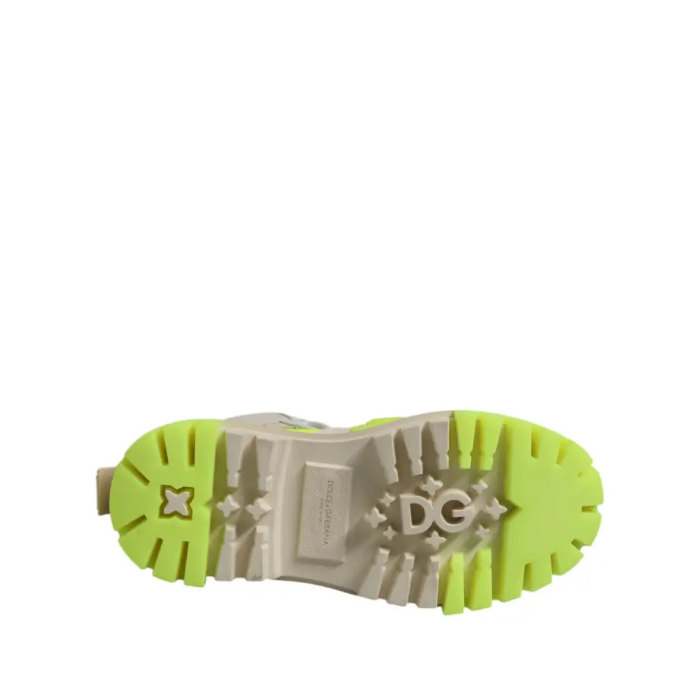 Dolce & Gabbana Multicolor Trekking Stiefel Turnschuhe Schuhe - EU35/US4.5