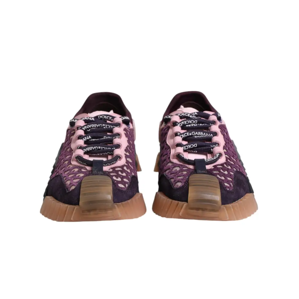 Dolce & Gabbana Niedrige NS1 Sneakers mit mehrfarbigem Logo - EU36/US5.5