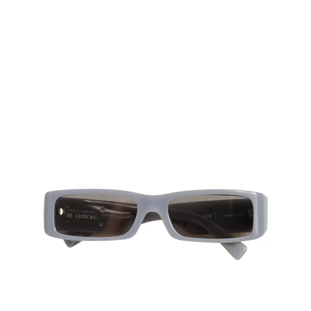 Dolce & Gabbana Re-Edition Sonnenbrille in Hellgrau