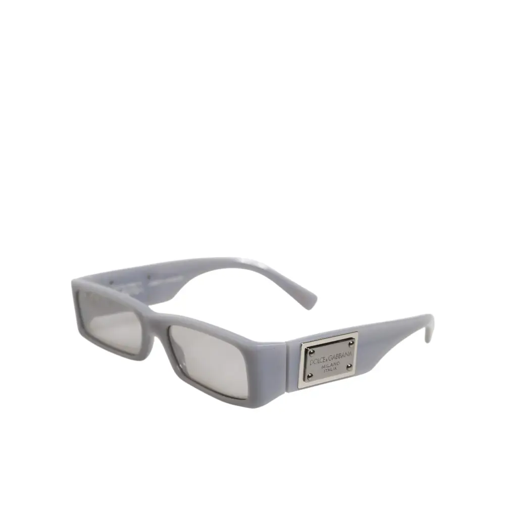 Dolce & Gabbana Re-Edition Sonnenbrille in Hellgrau