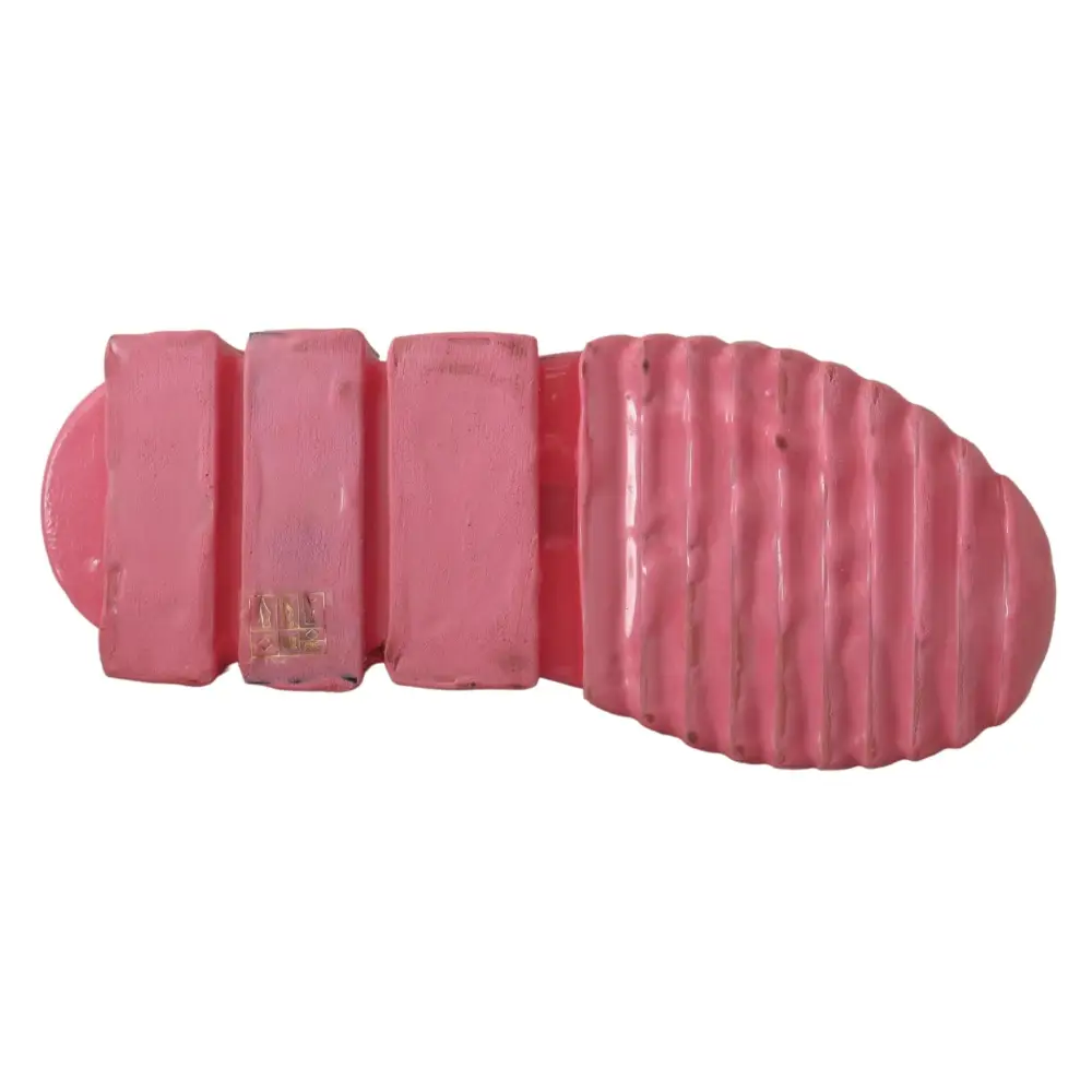 Dolce & Gabbana Rosa Low Top Slip On Casual Sorrento Turnschuhe