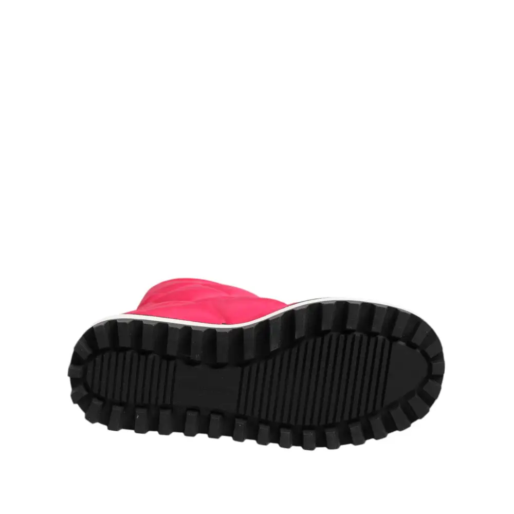 Dolce & Gabbana Rosa Weiß Viskose Gepolsterte Mittlere Wadenstiefel Schuhe