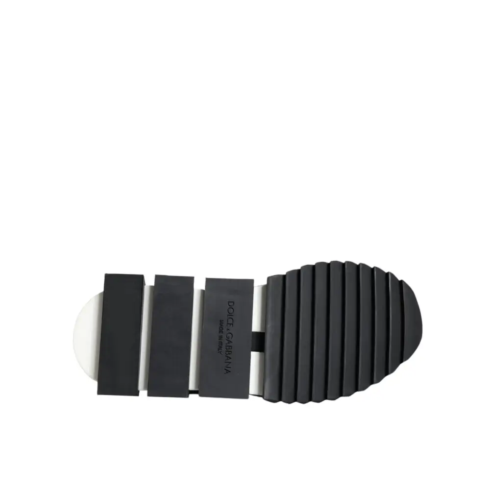 Dolce & Gabbana Schwarz Mesh Sorrento Trekking Turnschuhe Schuhe - EU37/US7