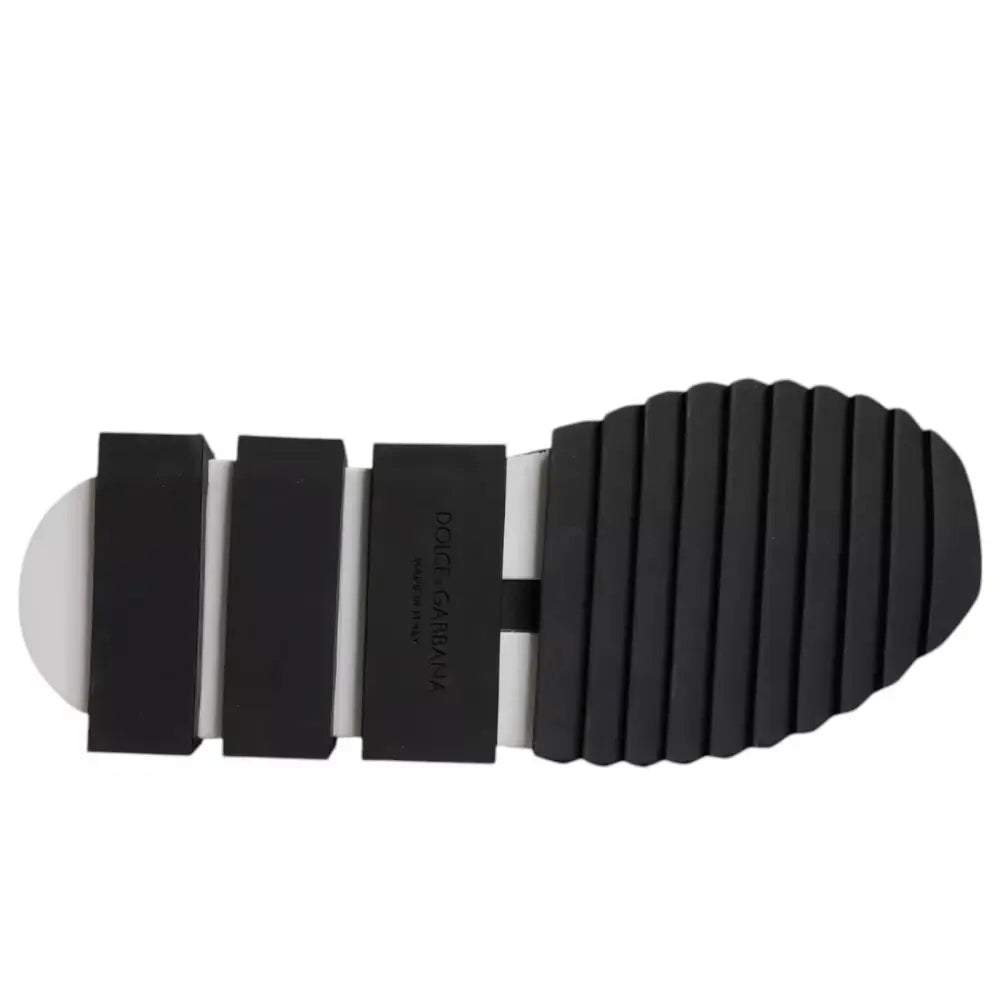 Dolce & Gabbana Schwarz Mesh Sorrento Trekking Turnschuhe Schuhe - EU38.5/US8