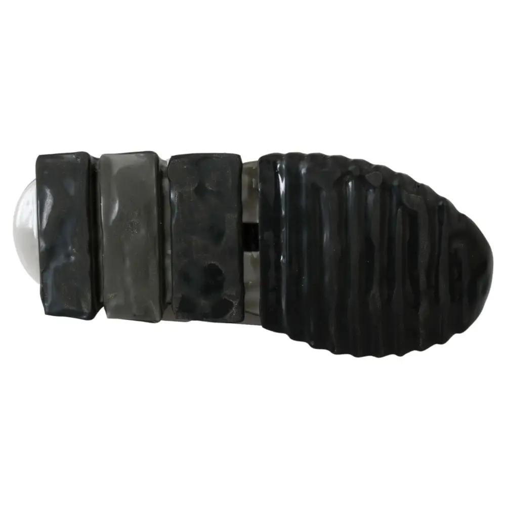 Dolce & Gabbana Schwarz Weiß SORRENTO Sport Stretch Sneakers - EU39/US6