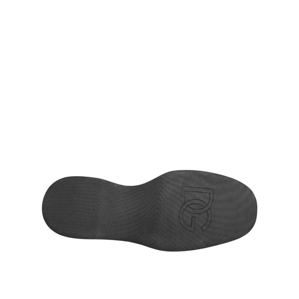 Dolce & Gabbana Schwarze Derby-Schuhe aus Kalbsleder für Herren - EU42/US9