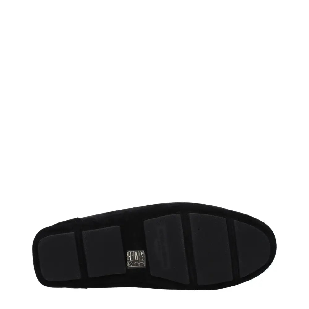 Dolce & Gabbana Schwarze Leder Slipper - EU43/US10