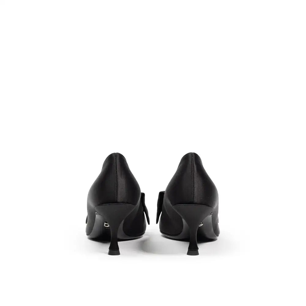 Dolce & Gabbana Schwarze Pumps aus Viskose - EU38.5/US8.5