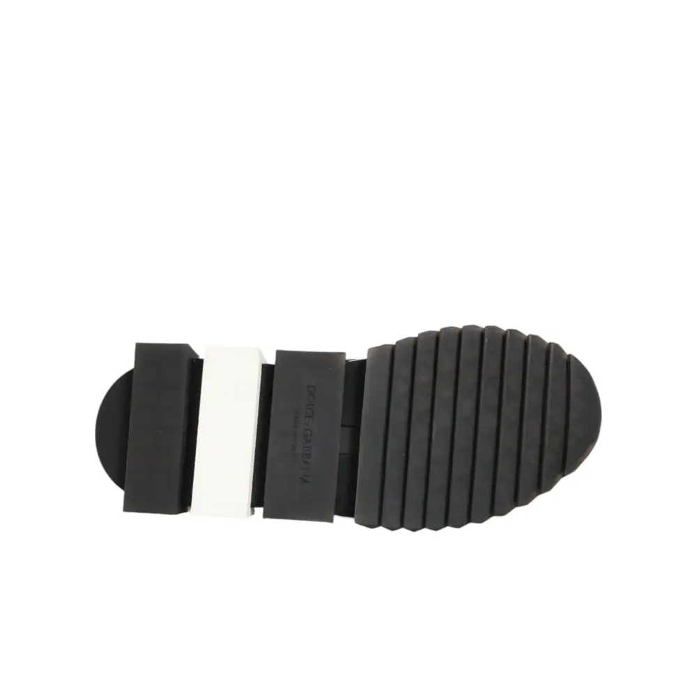 Dolce & Gabbana Schwarze SORRENTO Sport Stretch Sneakers - EU37.5/US7