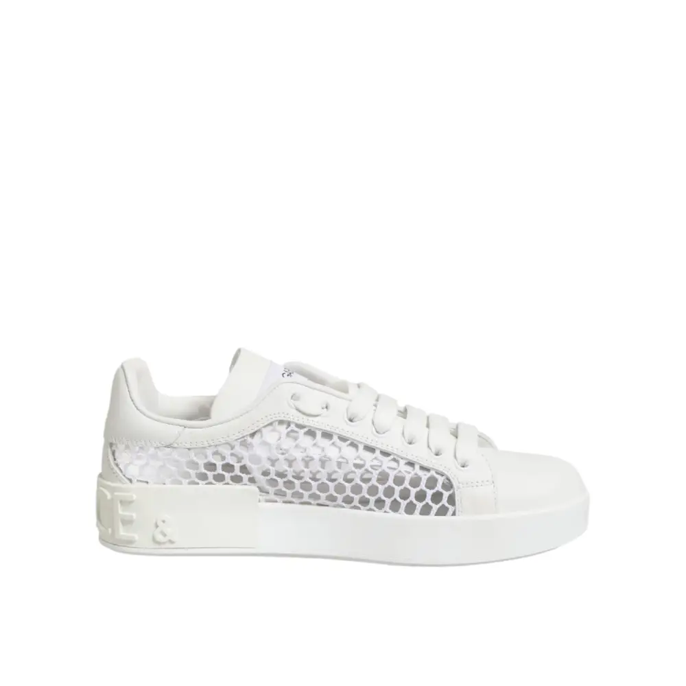 Dolce & Gabbana Sneaker mit Mesh-Einsätzen und niedrigem Schaft