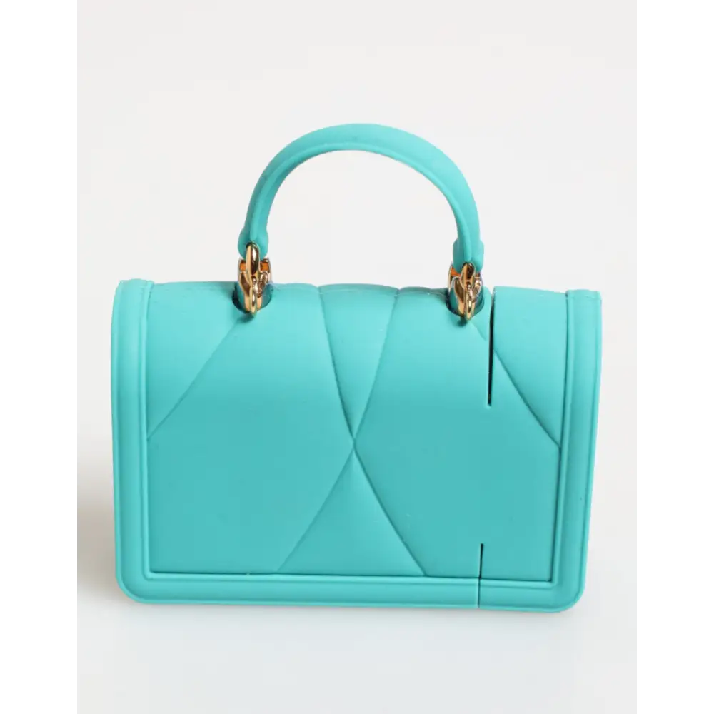 Dolce & Gabbana Türkis Silikon Hingabe Herz Abdeckung Tasche Airpods Fall