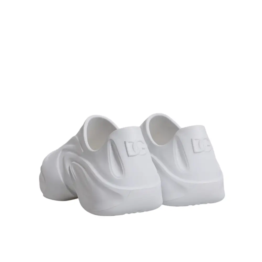 Dolce & Gabbana Weiß Daymaster Low Top Männer Turnschuhe Schuhe - EU44/US11