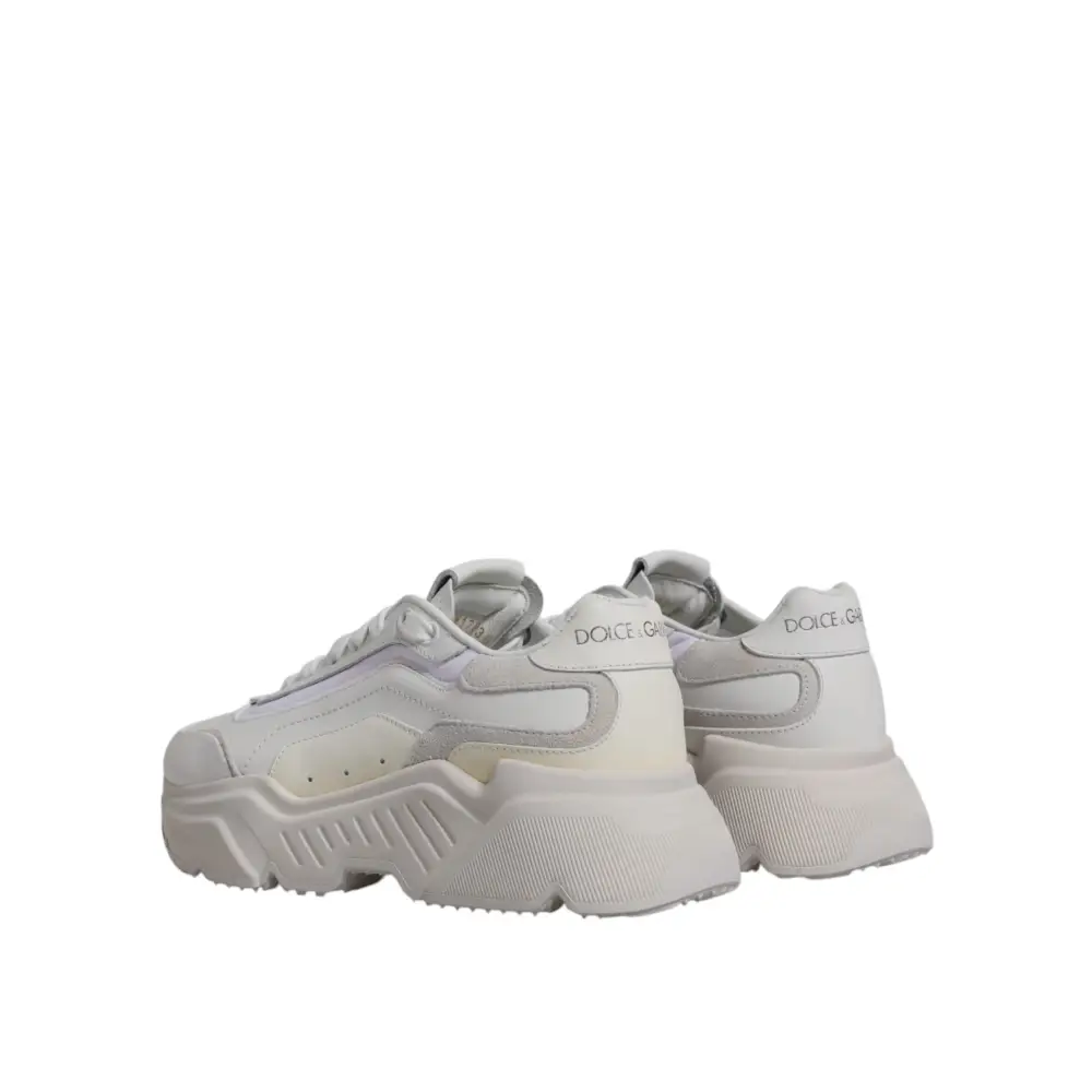 Dolce & Gabbana Weiß Daymaster Low Top Turnschuhe Schuhe