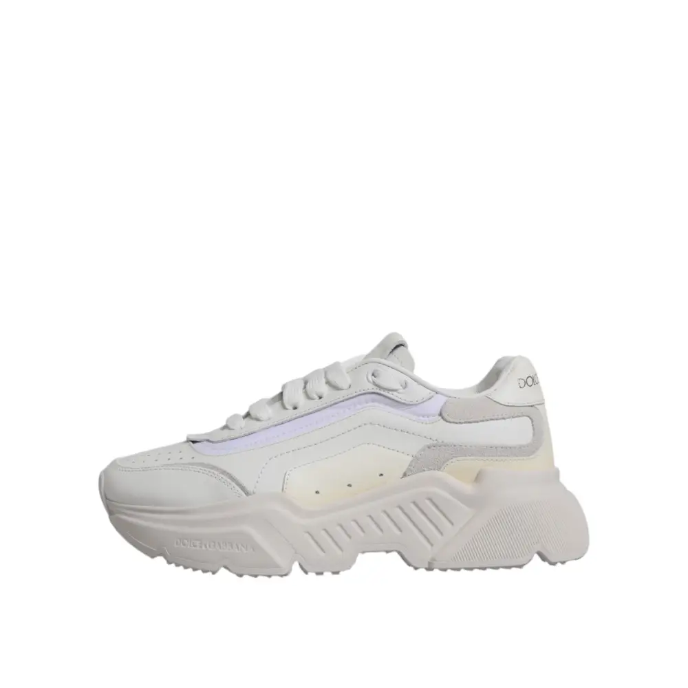 Dolce & Gabbana Weiß Daymaster Low Top Turnschuhe Schuhe
