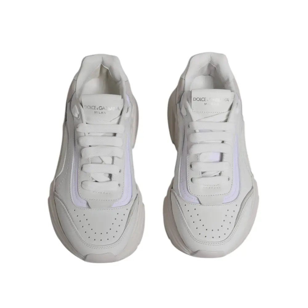 Dolce & Gabbana Weiß Daymaster Low Top Turnschuhe Schuhe