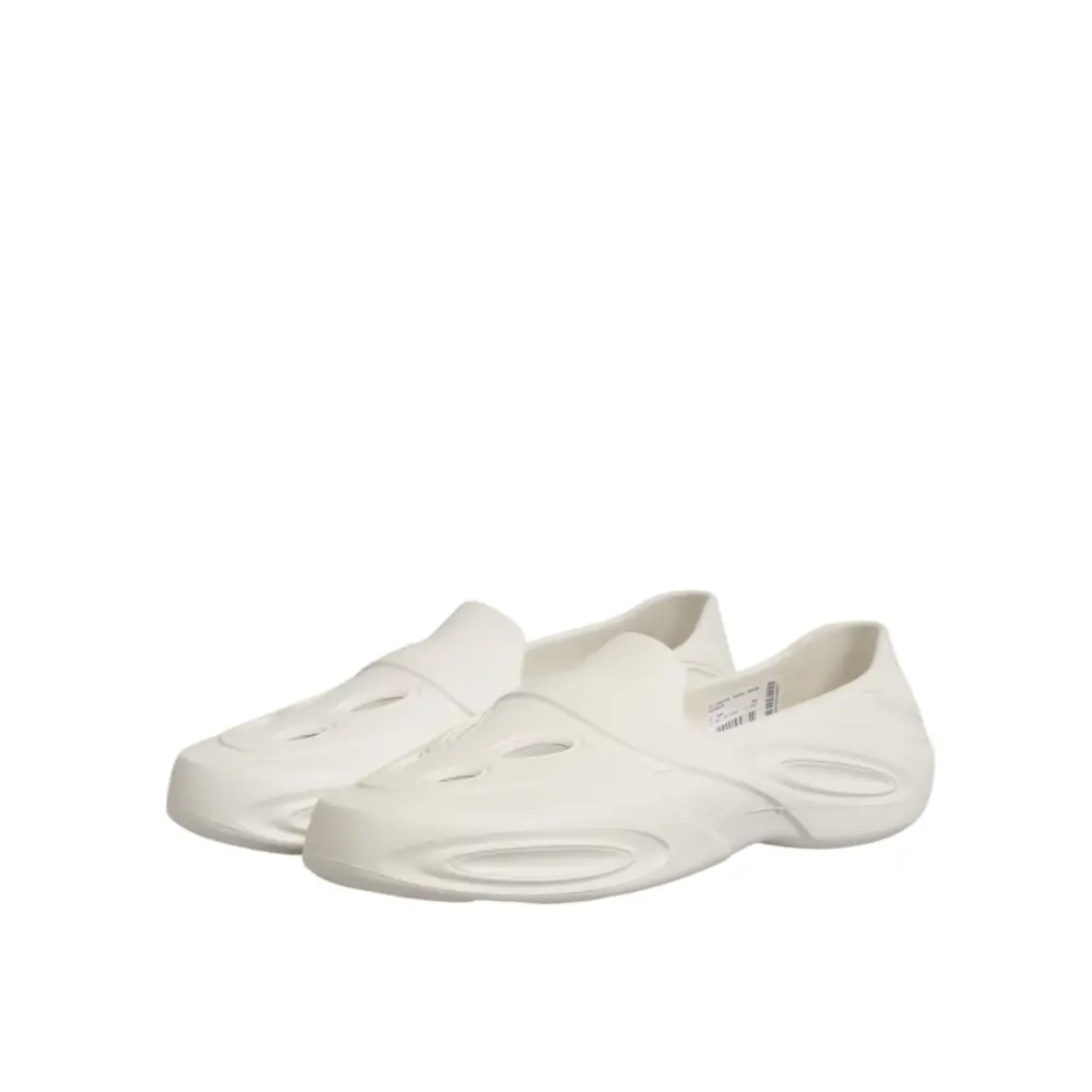 Dolce & Gabbana Weiße Gummirutschen Low Top Sneakers Schuhe - EU44/US11