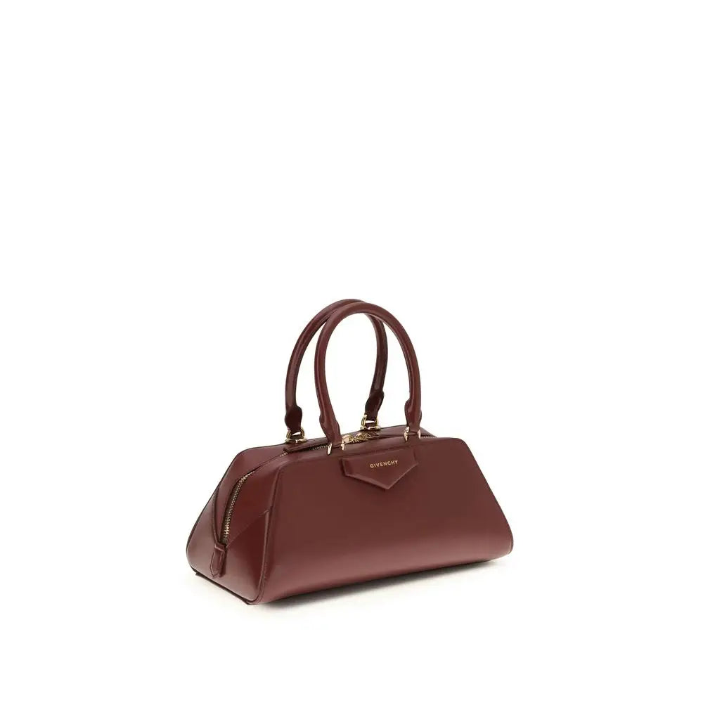 Givenchy Bordeaux Calf Leather Bos Taurus Handtasche