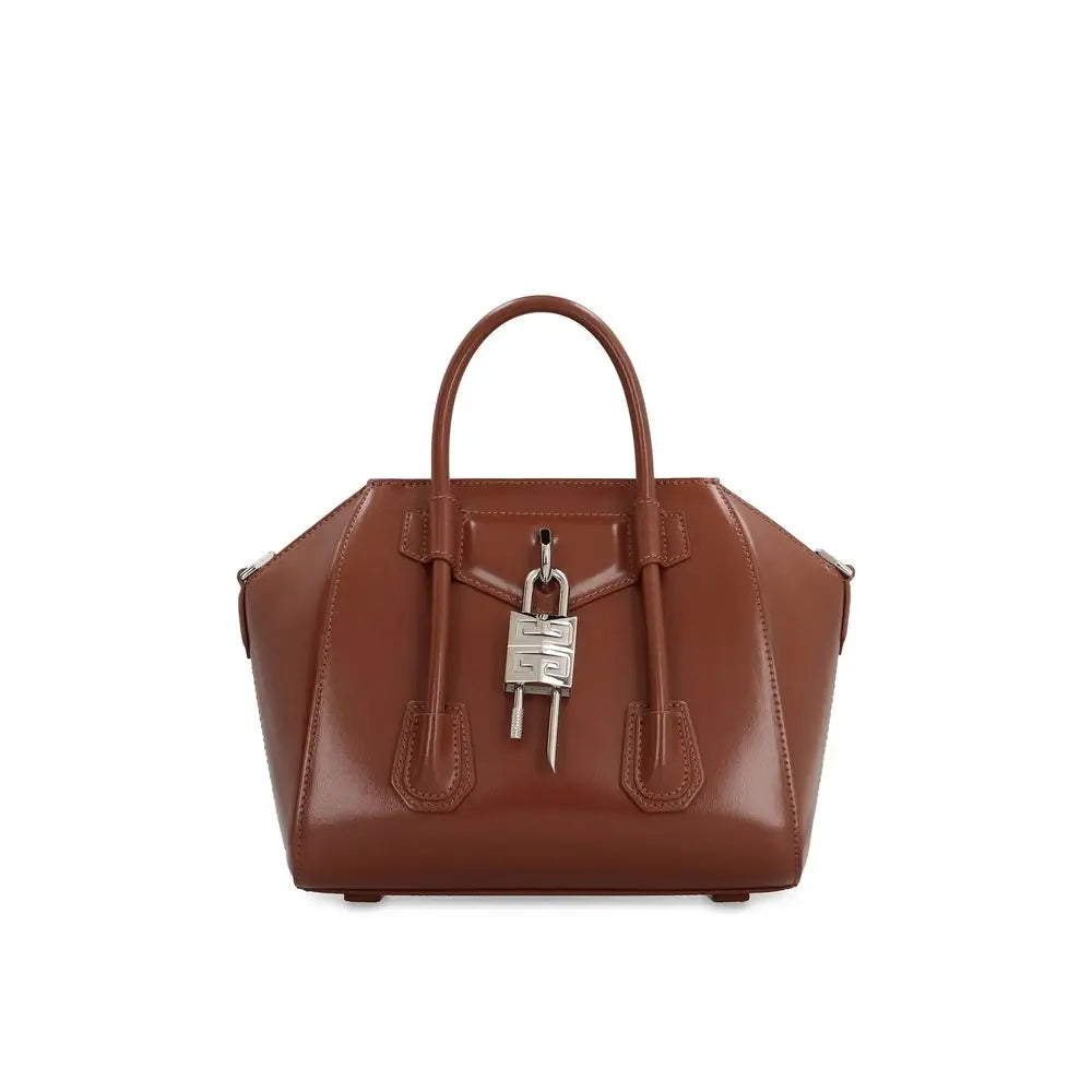 Givenchy Braune Lederhandtasche