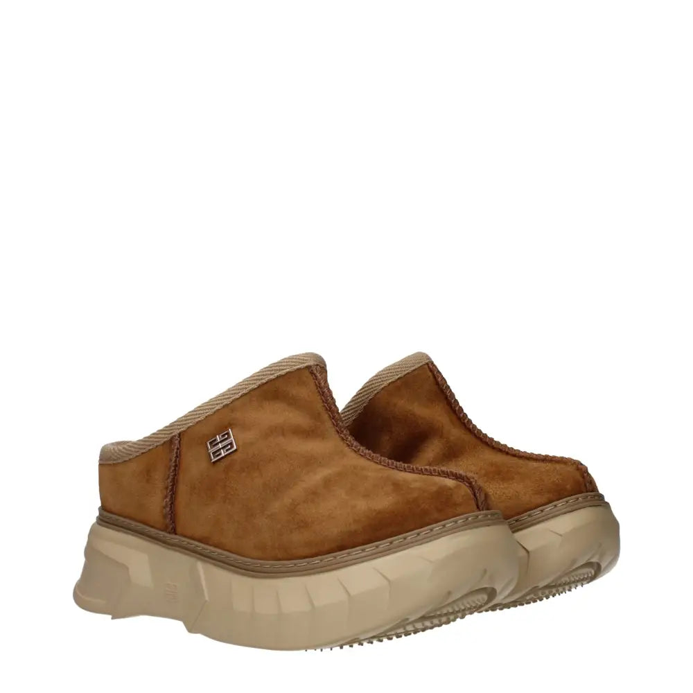 Givenchy Braune Lederslipper