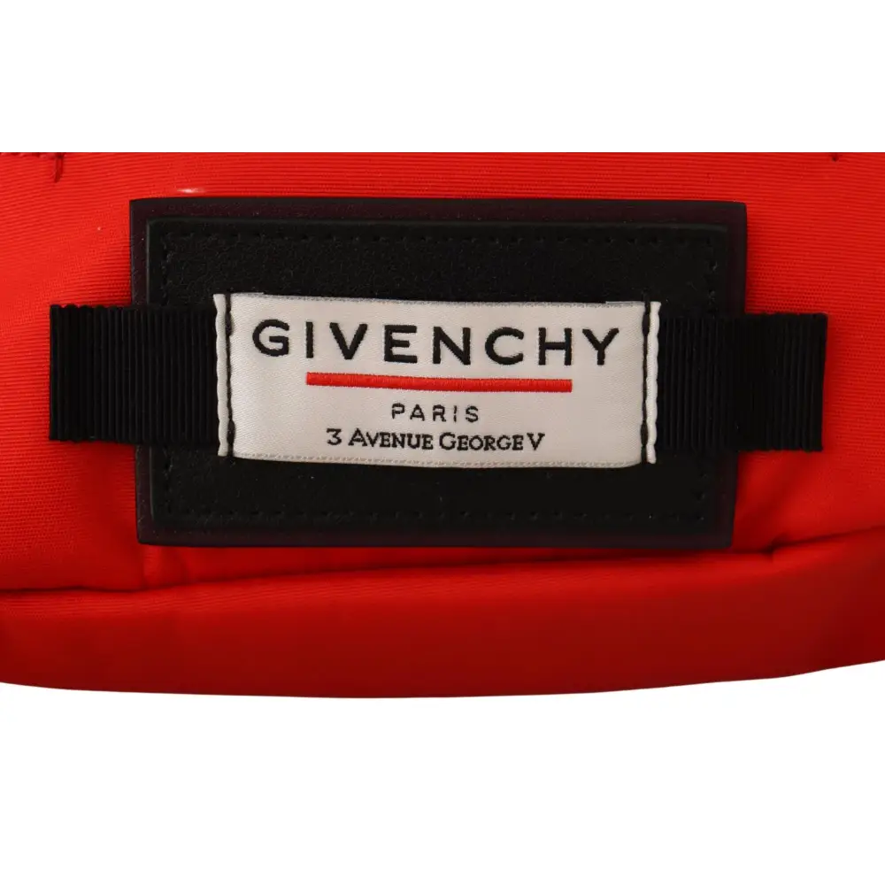 Givenchy Elegante große Gürteltasche in Rot und Schwarz