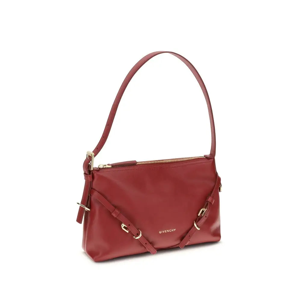 Givenchy Rote Kalbshaut Bos Taurus Schultertasche