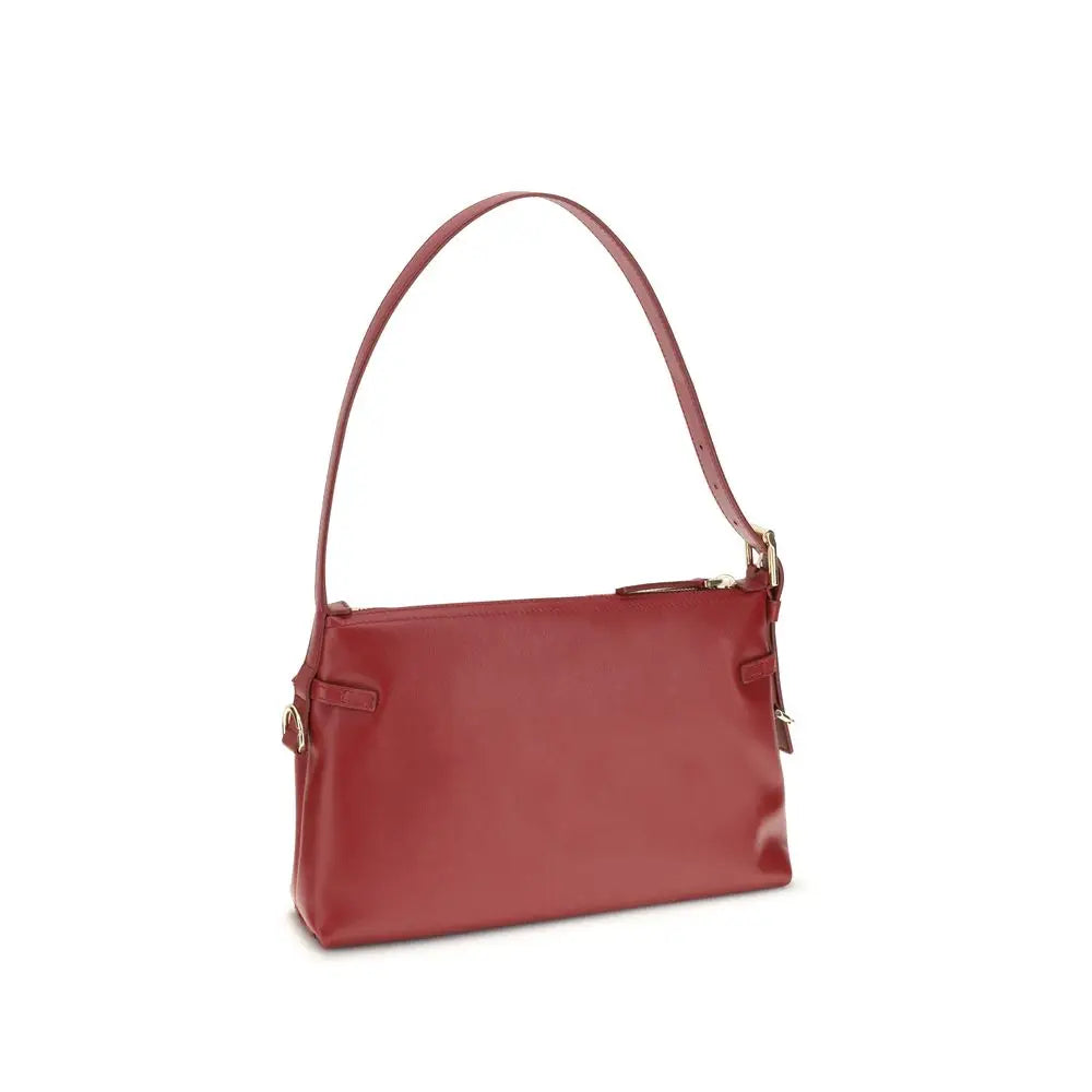 Givenchy Rote Kalbshaut Bos Taurus Schultertasche