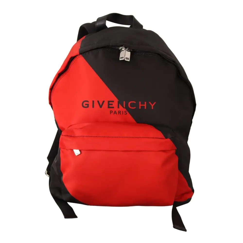 Givenchy Schlanker Urban Backpack in Schwarz und Rot