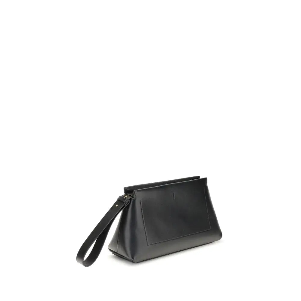 Givenchy Schwarze Clutch-Tasche aus Kalbshaut Bos Taurus
