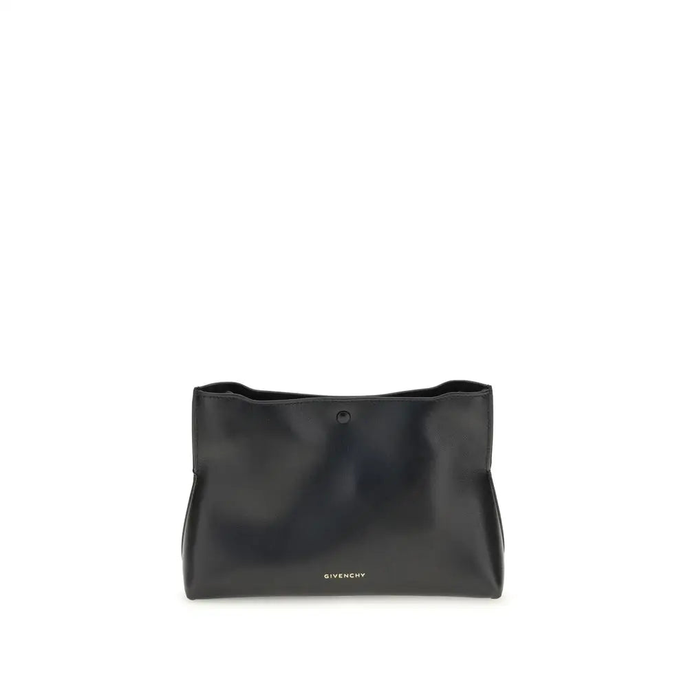 Givenchy Schwarze Clutch-Tasche aus Kalbsleder Bos Taurus