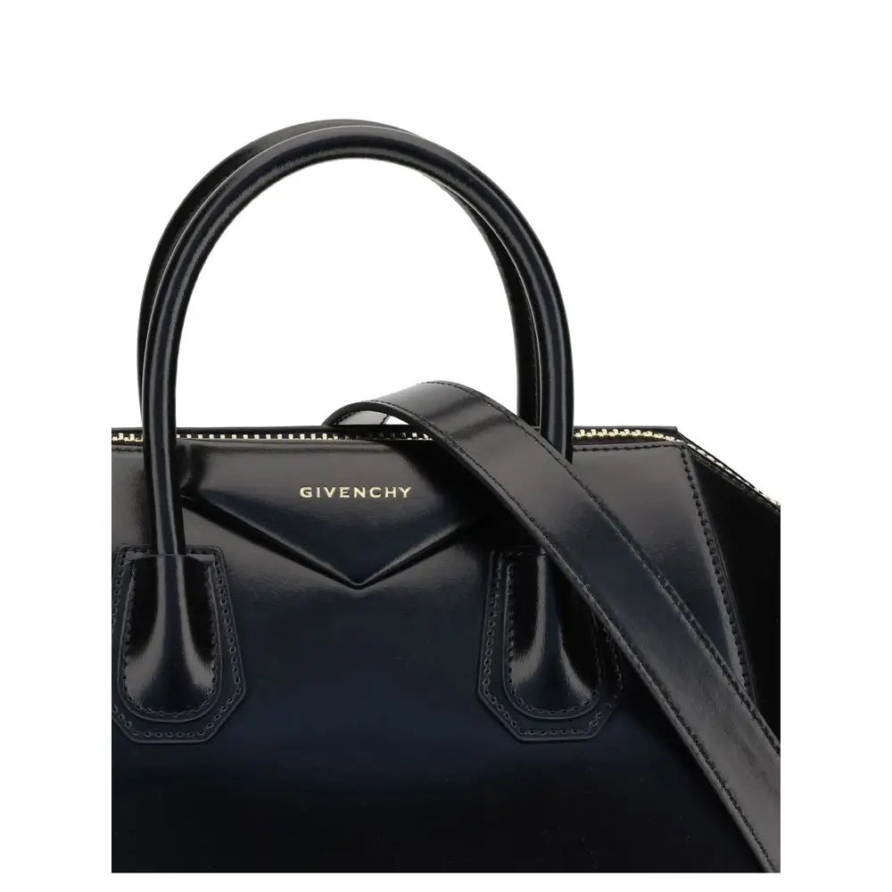 Givenchy Schwarze Kalbshaut Bos Taurus Handtasche