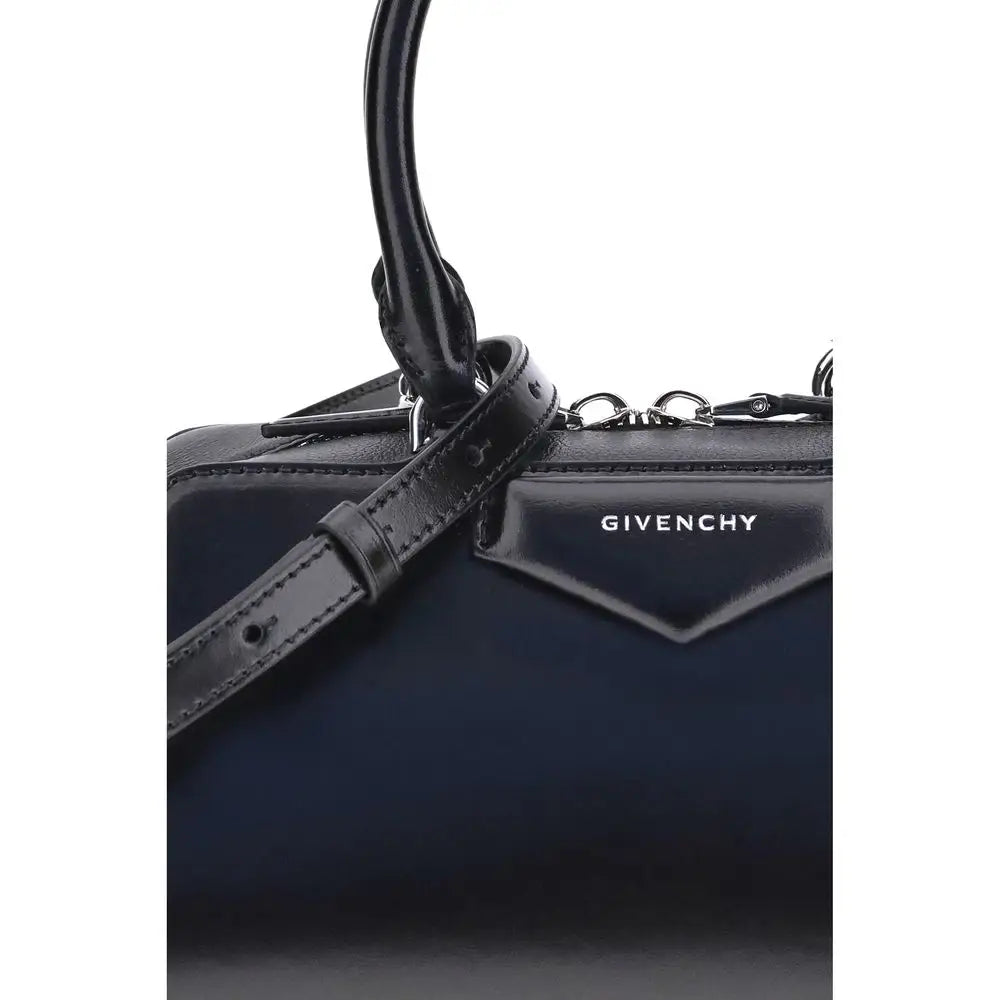 Givenchy Schwarze Kalbsleder Bos Taurus Handtasche