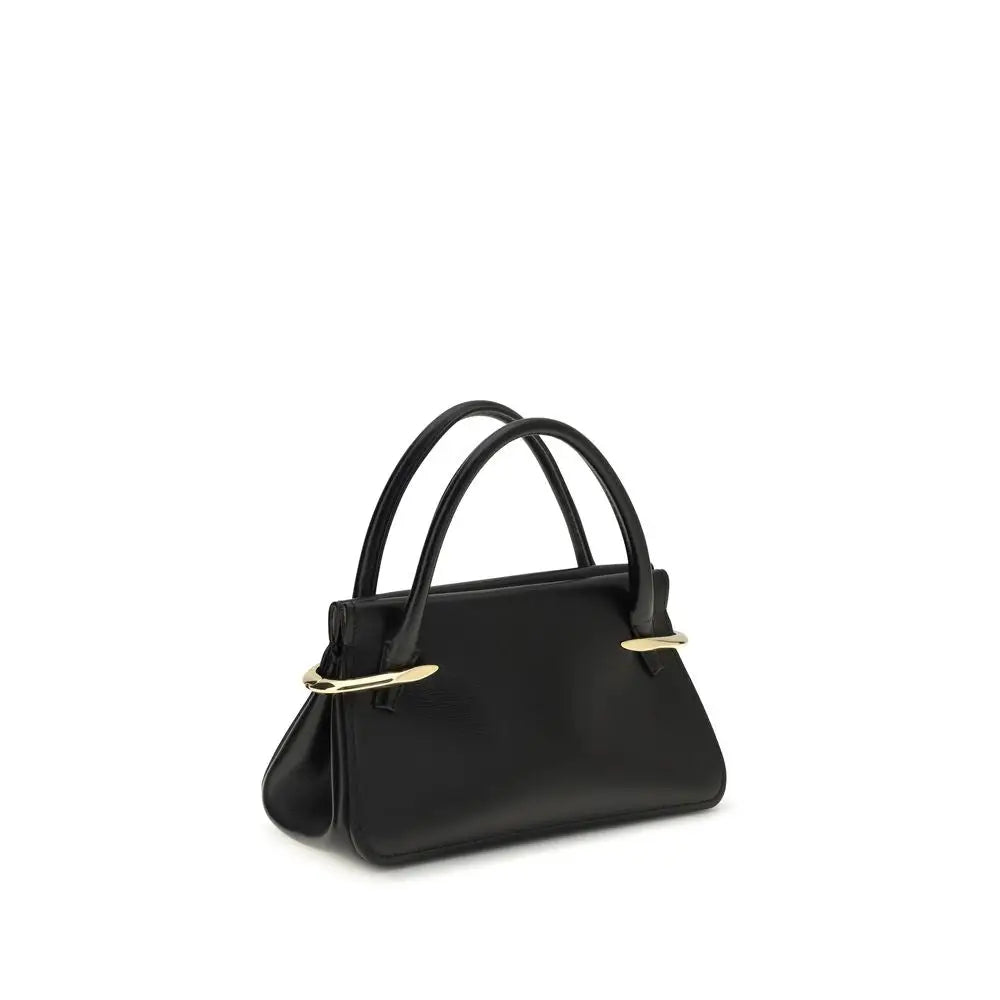 Givenchy Schwarze Kalbsleder Bos Taurus Handtasche