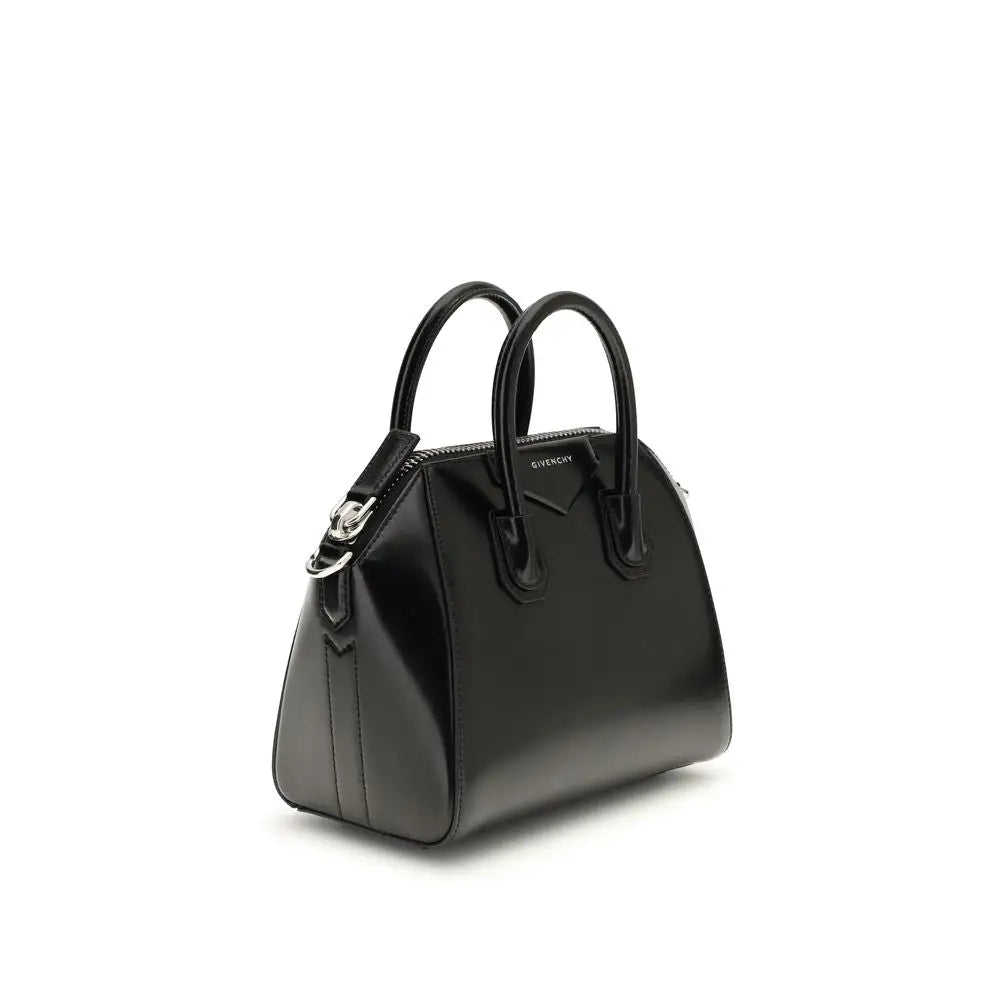 Givenchy Schwarze Kalbsleder Bos Taurus Handtasche