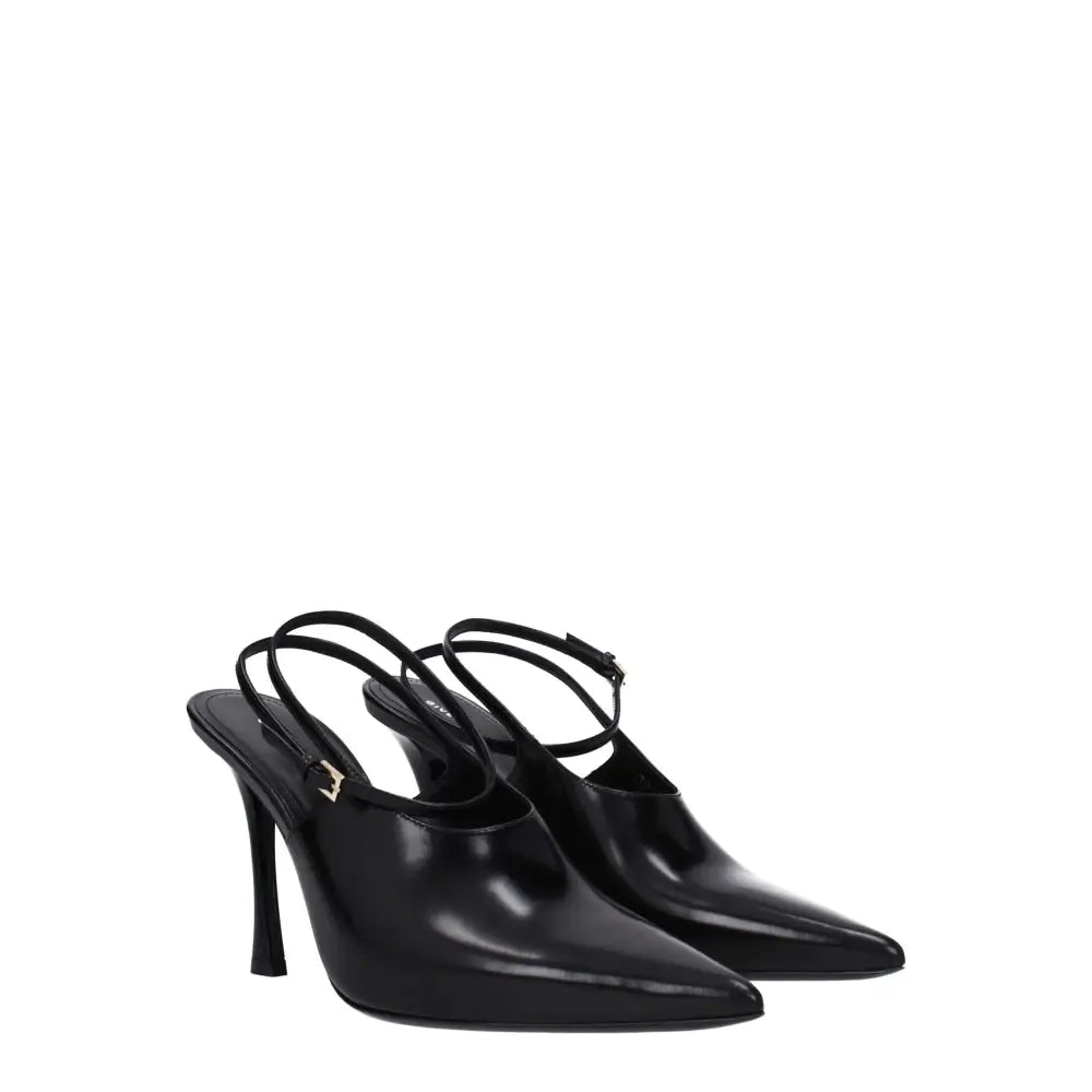 Givenchy Schwarze Leder-Pumps