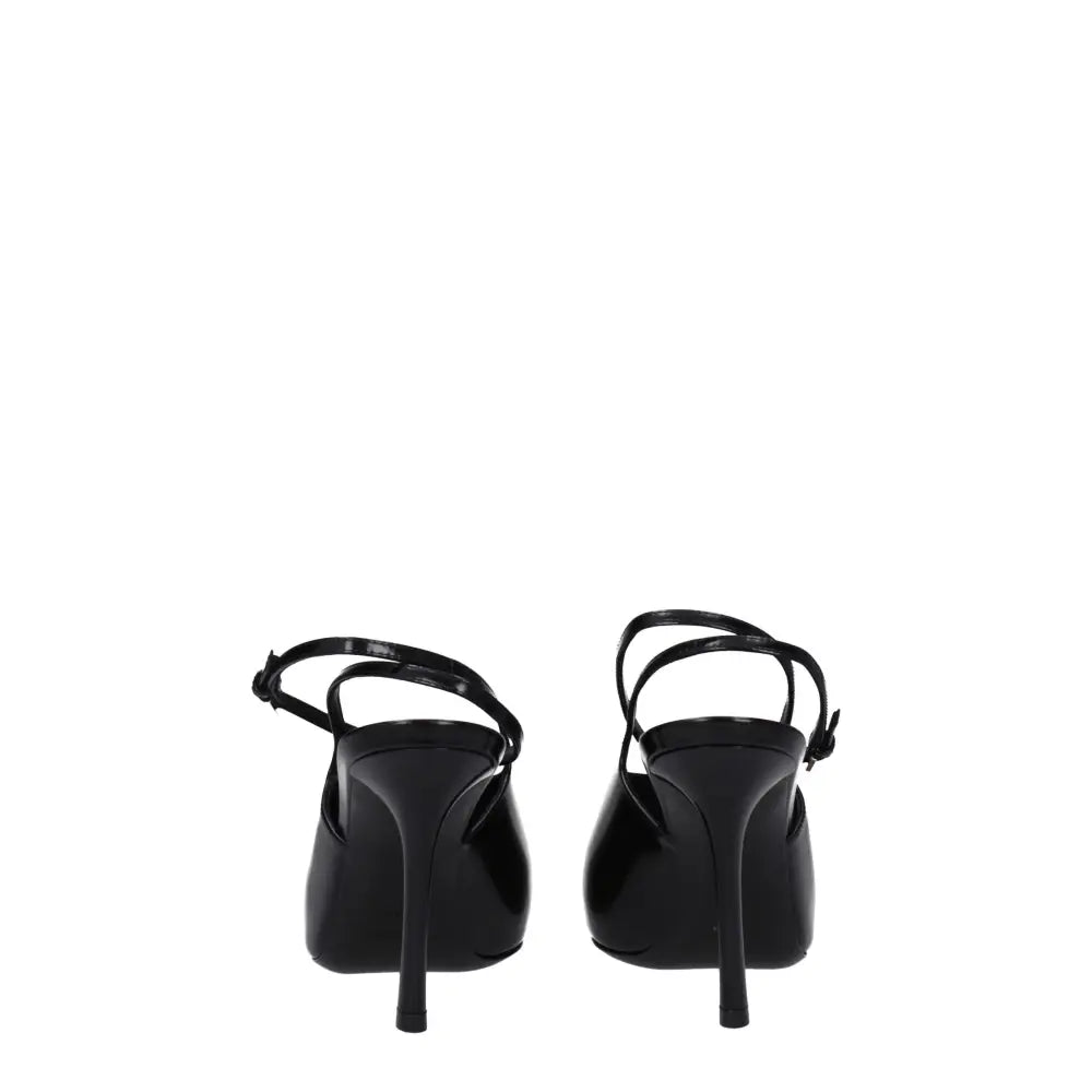 Givenchy Schwarze Leder-Pumps