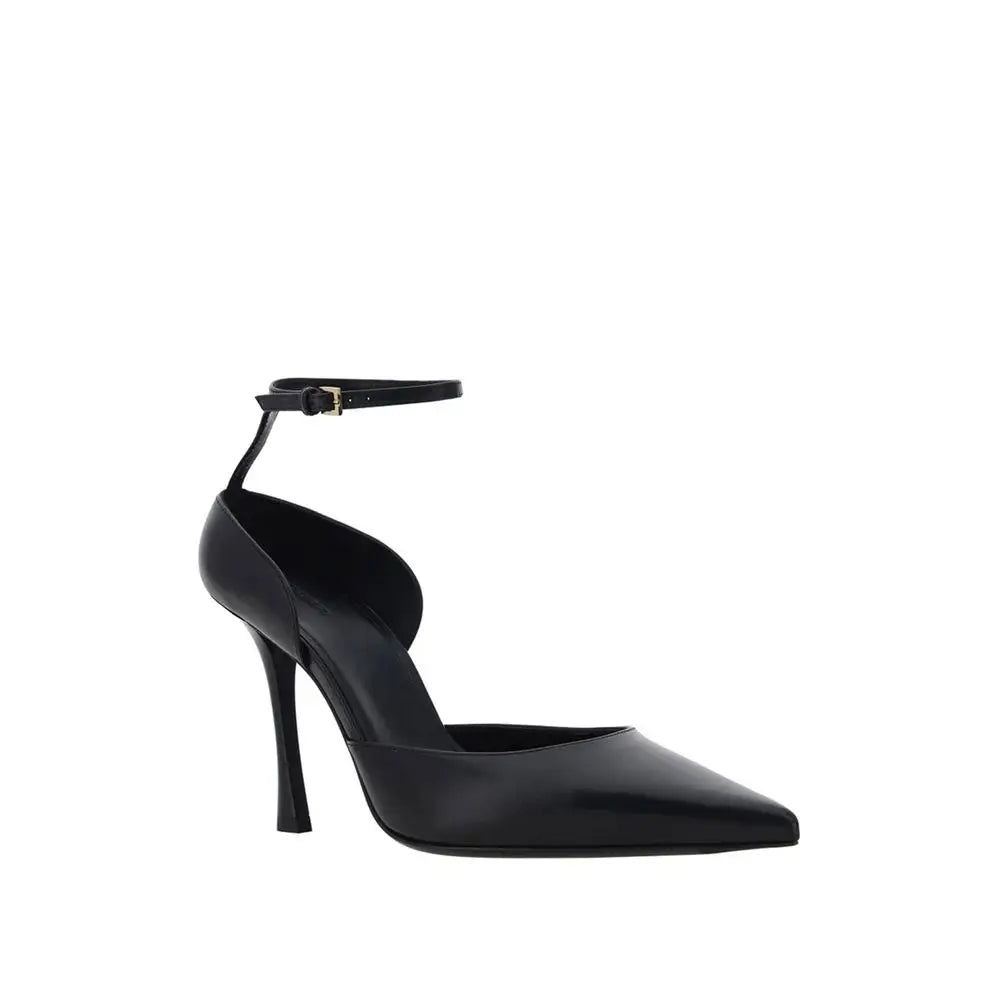 Givenchy Schwarze Pumps aus Lammleder mit hohem Absatz - EU38/US8