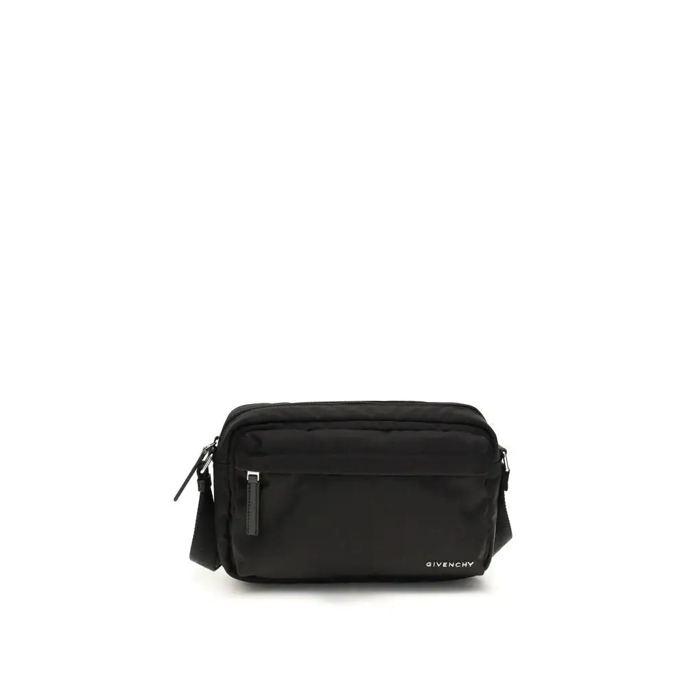 Givenchy Schwarze Schultertasche aus Polyamid