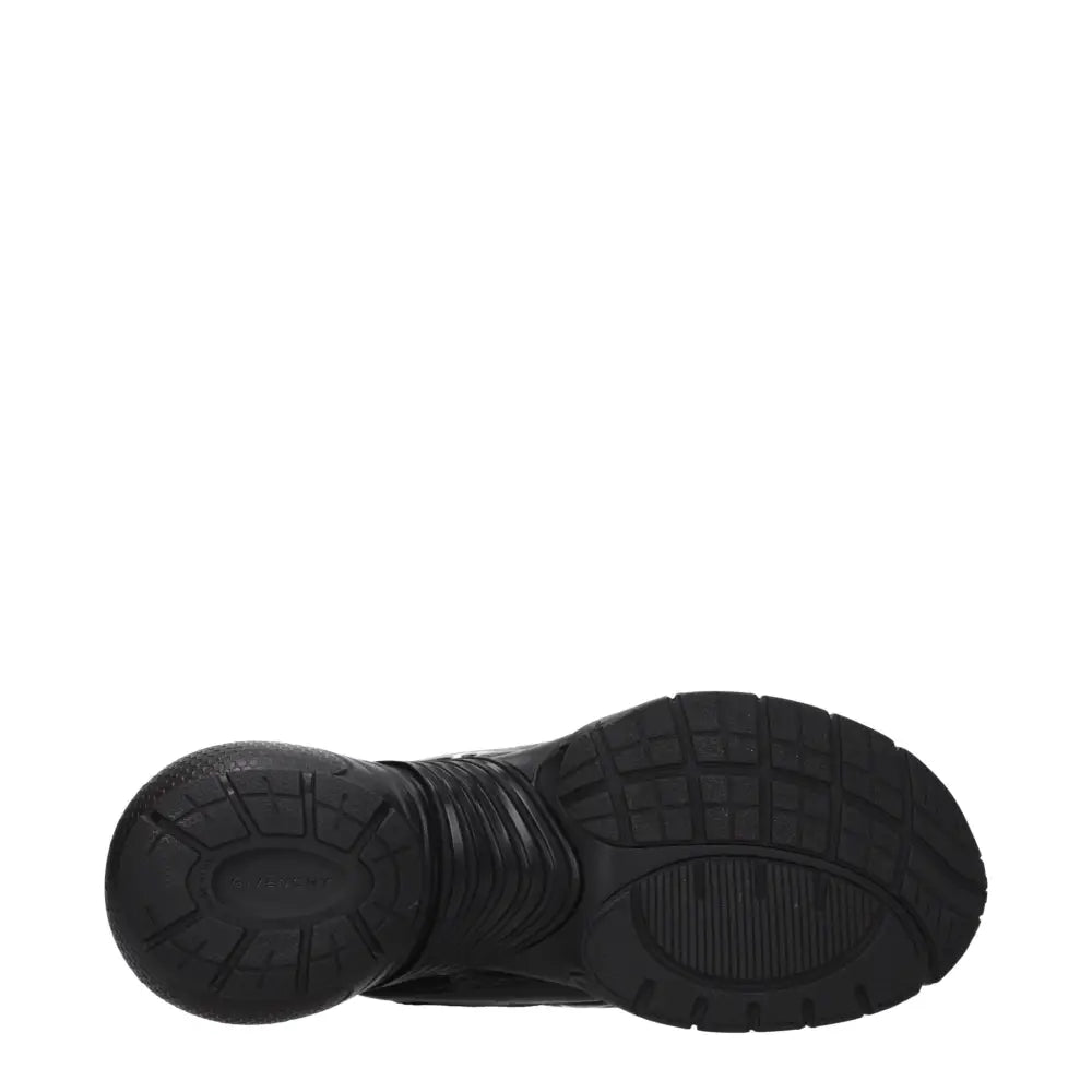 Givenchy Schwarzer Stoff Sportliche Turnschuhe