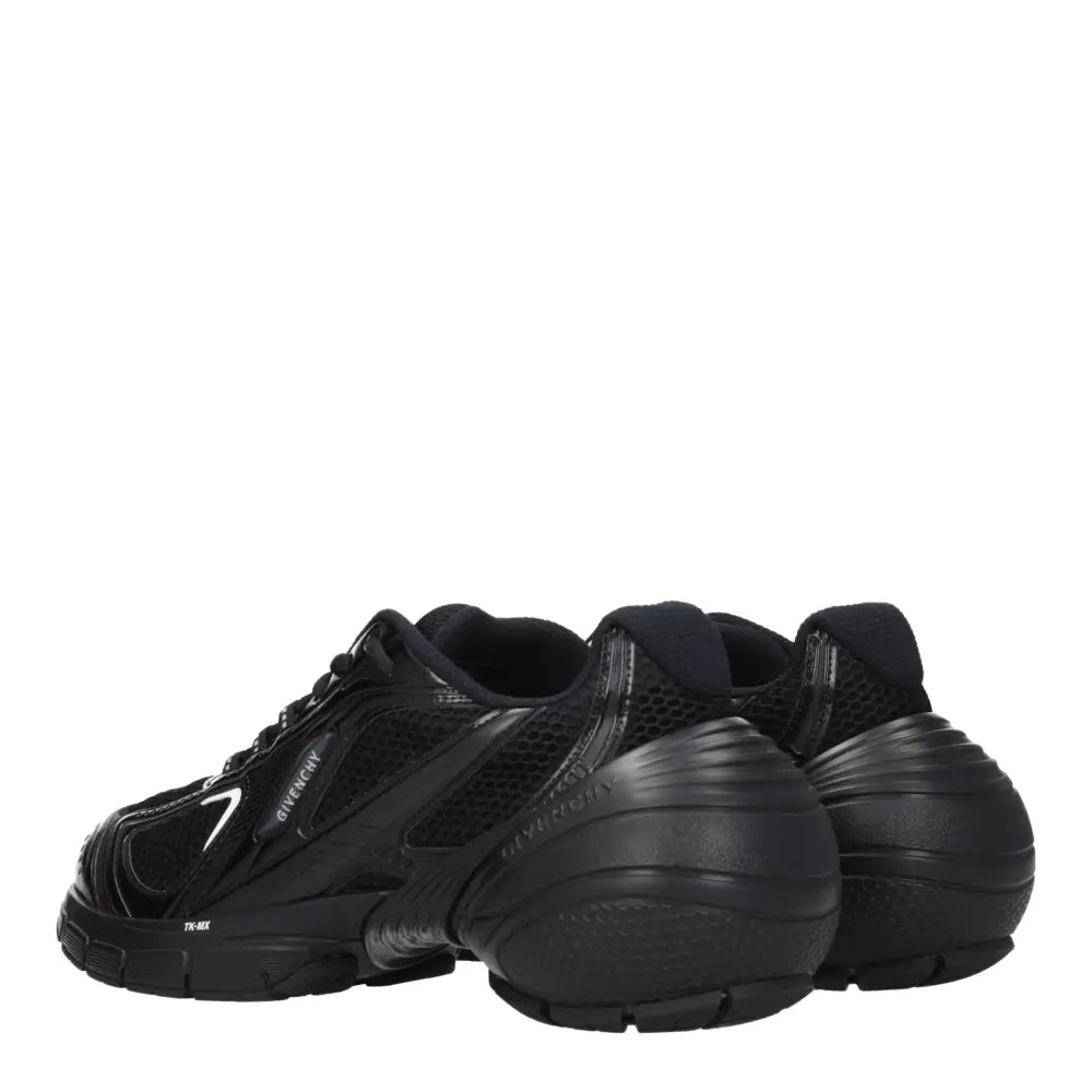 Givenchy Schwarzer Stoff Sportliche Turnschuhe