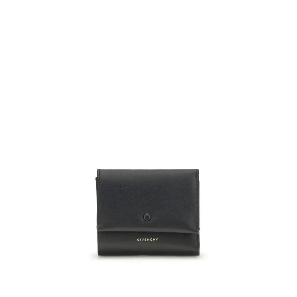 Givenchy Schwarzes Lammleder-Portemonnaie