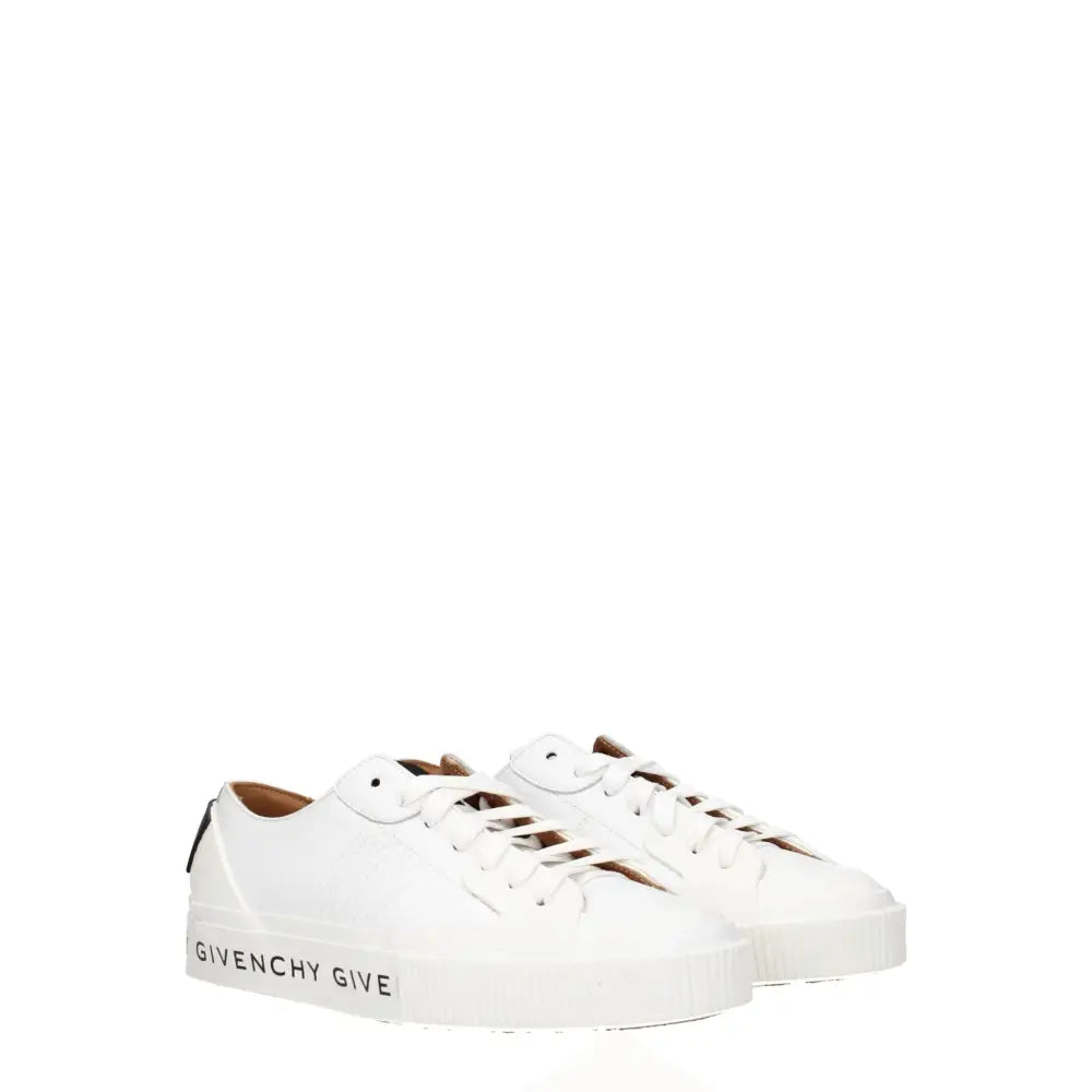Givenchy Weiße Sneaker aus Leder - EU35/US5